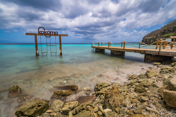 Kokomo Beach  Views around the Caribbean island of Curacao