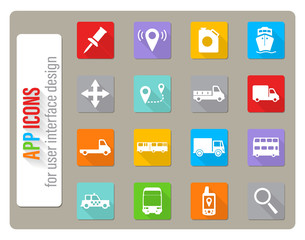 Navigation simply icons