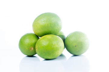 Gruop of lime fruits