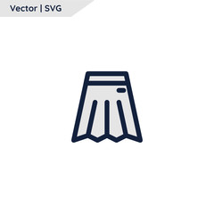 Clothes minimalist graphic icon