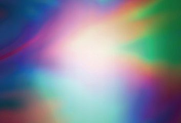 Light Pink, Green vector colorful blur backdrop.