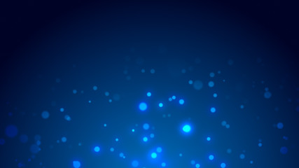 Dot  white blue pattern screen led light gradient texture background. Abstract  technology big data digital background. 3d rendering.