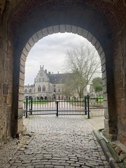 entrance to the castle