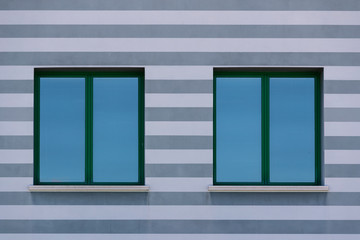 Shapes and colors in the urban landscape