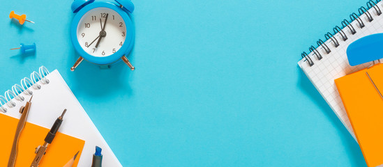 Back to school. Distance Learning at home during quarantine, lockdown in the pandemic of coronavirus covid.19 Todler boy with glasses studying remotely, digital learning.School unschooling