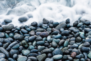 Close-up image of many stones can become a background picture