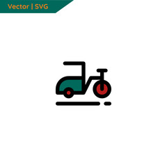 Transportation graphic icon. Pure vector. Modern and Minimalist.