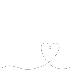 Valentine day heart love design. Vector illustration