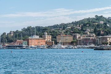 Fototapeta na wymiar the port of Santa Margherita Ligure