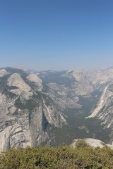 Views from Glacier Point Yosemite National Park