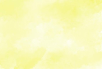 watercolor illustrations show the texture of yellow and white mist, pattern of smoke.