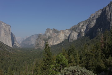 Views of Yosemite National Park, california