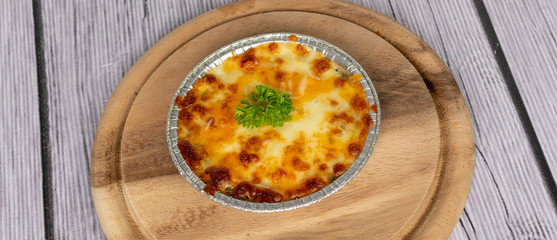 Pizzas, Fried Chicken, Sausages. 