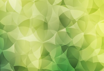 Fototapeta na wymiar Light Green, Yellow vector backdrop with memphis shapes.