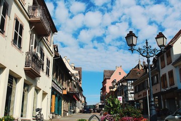 old street in Stuttgart