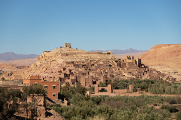 Ait Ben Haddou ksar Morocco, ancient fortress that is a Unesco Heritage site