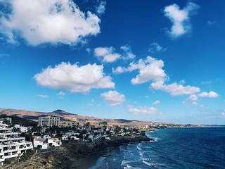 beach and sea, Gran Canaria, Spain. 