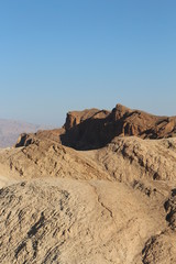 travelling through Death Valley in summer