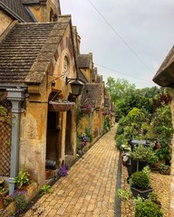 the old village in cotswolds