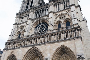 Notre Dame in the summer of 2017.