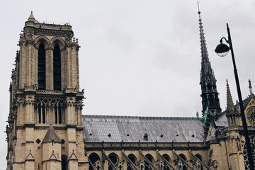 Notre Dame in the summer of 2017.