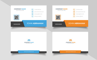 creative modern name card and business card	