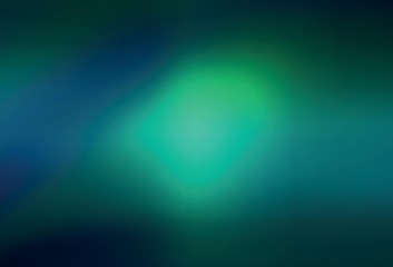 Light Blue, Green vector colorful blur background.