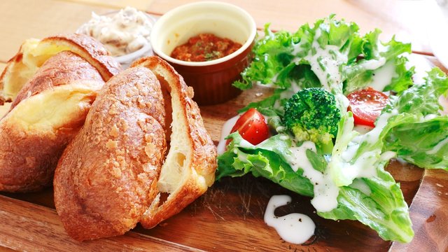 健康的な朝食