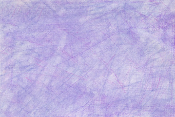 purple pastel crayon on paper background