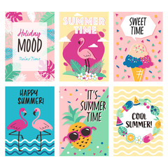 夏のイラスト素材セット