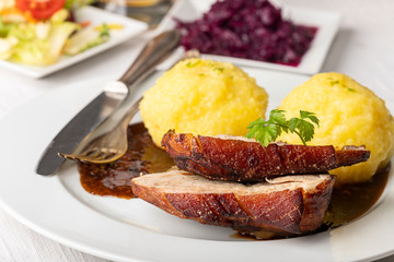 bavarian roasted pork