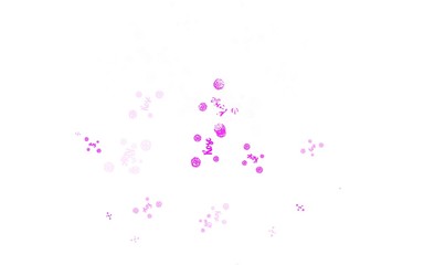 Light Pink, Blue vector doodle texture with flowers, roses.