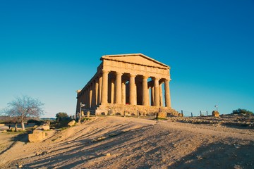 Temple of apollo Sicily Italy