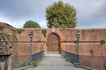 the ancient military fort Fortezza da Basso, now it is home to conferences, concerts and exhibitions