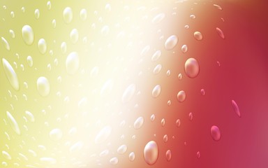 Dark Multicolor vector background with bubbles. Abstract illustration with colored bubbles in nature style. Beautiful design for your business natural advert.