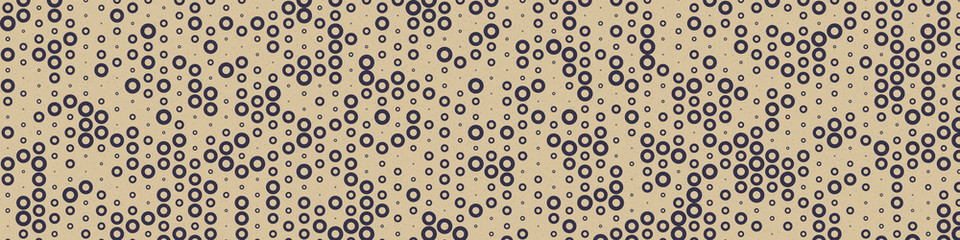 Abstract Color Halftone Dots generative art background illustration