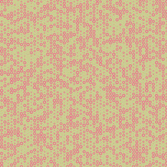 Abstract Color Halftone Dots generative art background illustration