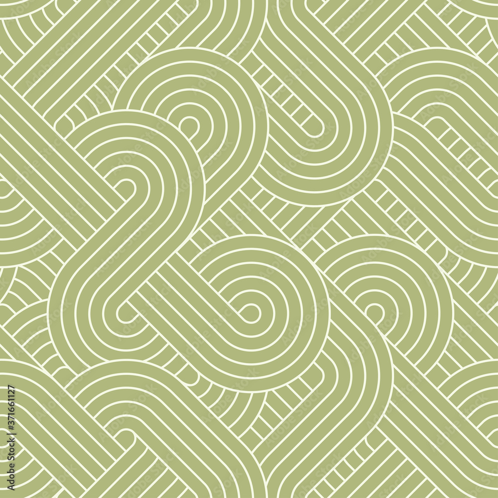 Aufkleber seamless abstract retro lines pattern
