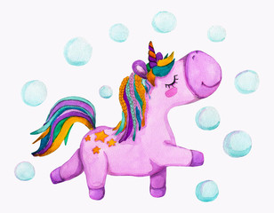 purple unicorn © marina