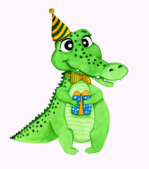 crocodile birthday boy