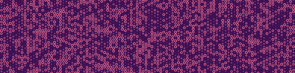 Abstract Color Halftone Dots generative art background illustration