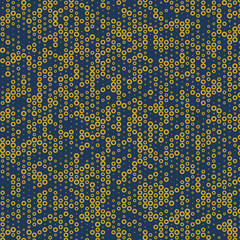 Abstract Color Halftone Dots generative art background illustration