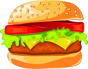 Burger (hamburger)