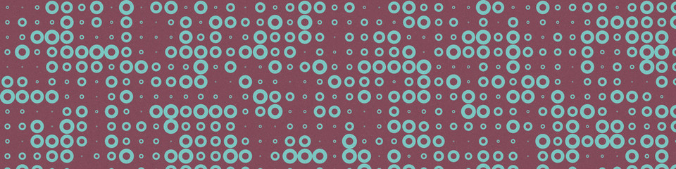 Abstract Color Halftone Dots generative art background illustration