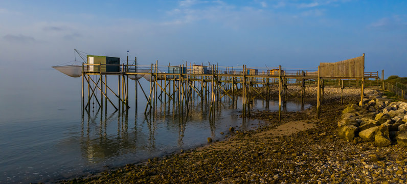 Cabane &agrave; carrelet