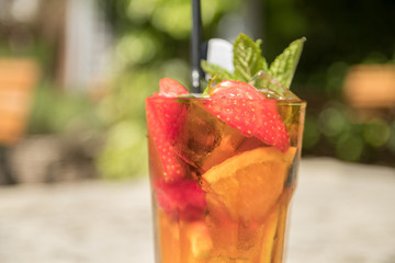 Summer drinks cocktails colourful party celebration