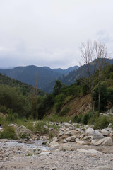 mountain river in the mountains