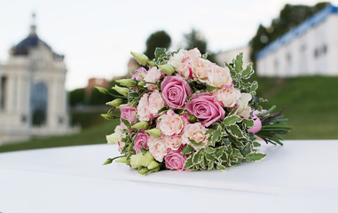 wedding bouquet of flowers