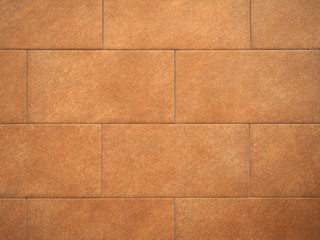Fototapeta premium brown tiled floor background