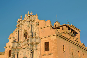 Fototapeta na wymiar Basílica y Santuario de la Vera Cruz, Caravaca de la Cruz, España